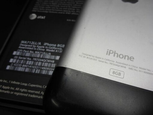 iPhone 2G 8GB in OVP ERSTAUSGABE 1. Generation 1G RARITÄT komplett APPLE 1st one – Bild 6
