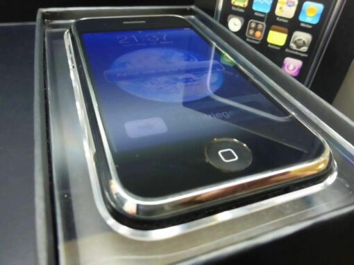 iPhone 2G 8GB sehr schön OVP 1st  ERSTAUSGABE 1. Generation RARITÄT 2th in OVP – Bild 4
