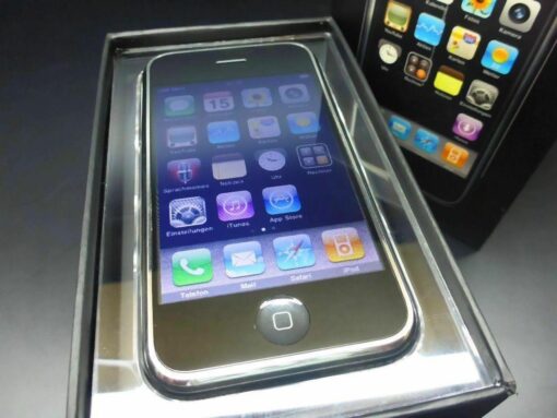 iPhone 2G 8GB sehr schön OVP 1st  ERSTAUSGABE 1. Generation RARITÄT 2th in OVP – Bild 5