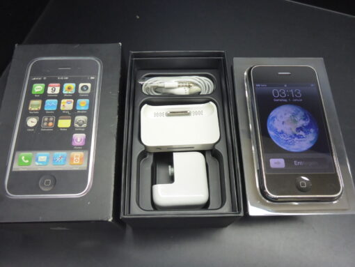 iPhone 2G 8GB wie NEU OVP ERSTAUSGABE 1.Generation RARITÄT TOP Traumzustand 1G – Bild 11