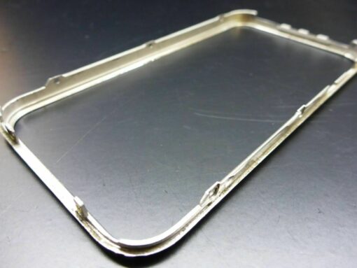 iPhone 2G ORIGINAL Rahmen Chromrahmen Silber LCD Edelstahl BEZEL Metall 1G alle – Bild 4