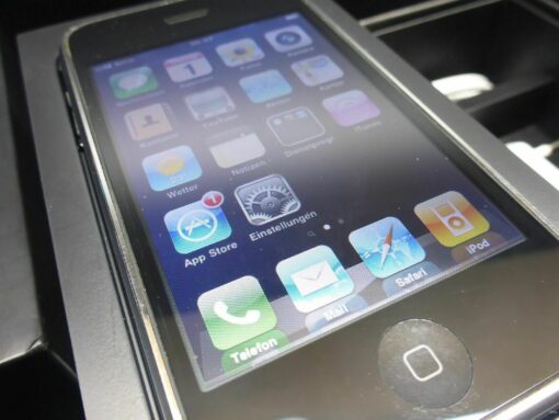 iPhone 3G 8GB in OVP Apple MB489XN/A RARITÄT gepflegt und sauber – Bild 11