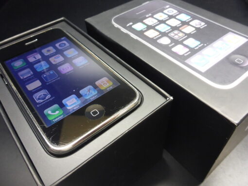 iPhone 3G 8GB schwarz black in OVP Apple MB490DN/A RARITÄT gepflegt schön – Bild 3