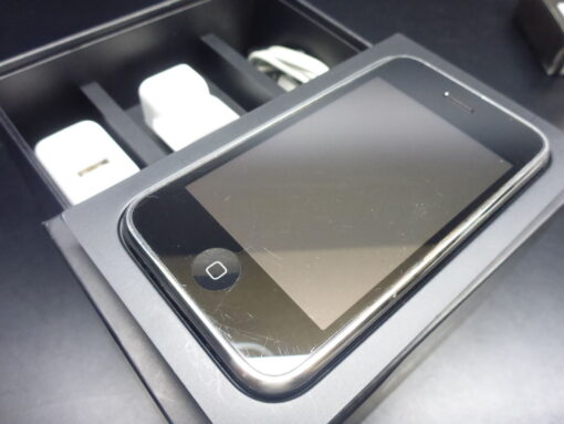 iPhone 3G 8GB schwarz black in OVP Apple MB490DN/A RARITÄT gepflegt schön – Bild 5
