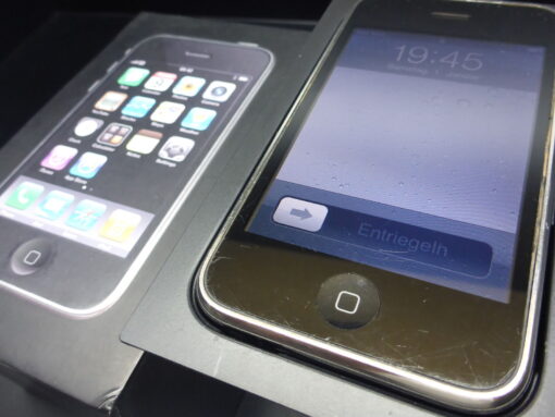 iPhone 3G 8GB schwarz black  in OVP Apple MB490DN/A RARITÄT gepflegt und sauber – Bild 12