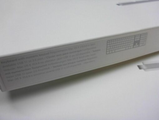 nur VERPACKUNG für Apple Keyboard * ohne Inhalt * Box Schachtel Tastaturbox – Bild 4