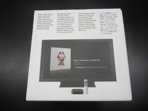 nur VERPACKUNG für Apple TV 3 ** ohne Inhalt ** Box Schachtel MD199FD/A – Bild 6