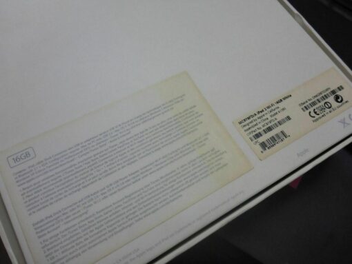 nur VERPACKUNG für iPad 2 Wi-Fi 16GB WEIß *ohne iPad* Box Schachtel MC979D Apple – Bild 5