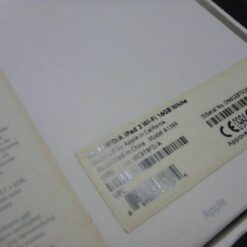 nur VERPACKUNG für iPad 2 Wi-Fi 16GB WEIß *ohne iPad* Box Schachtel MC979D Apple