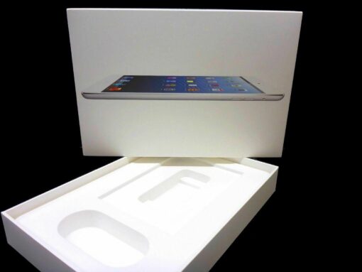 nur VERPACKUNG für iPad mini 1 Wi-Fi 64GB weiß *ohne iPad* Box Schachtel MD533FD