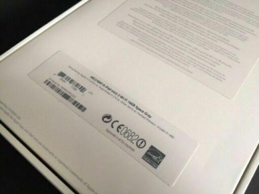 nur VERPACKUNG für iPad mini 2 Wi-Fi 16GB Space Gray **ohne iPad** Box Schachtel – Bild 6