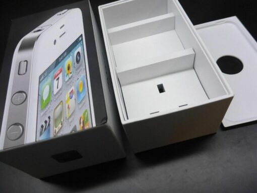 nur VERPACKUNG für iPhone 4 8GB weiß *ohne iPhone* Box Schachtel Karton Apple – Bild 3