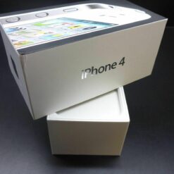 nur VERPACKUNG für iPhone 4 8GB weiß *ohne iPhone* Box Schachtel Karton Apple