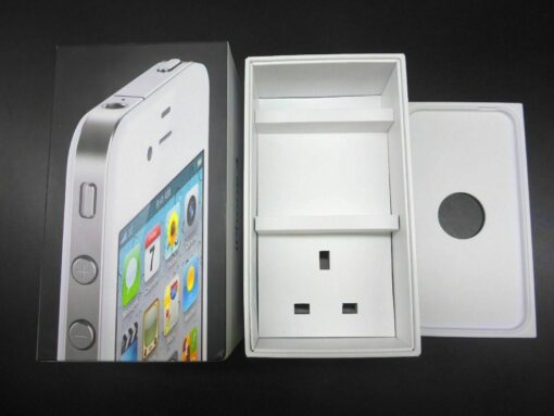 nur VERPACKUNG für iPhone 4 8GB weiß *ohne iPhone* Box Schachtel Karton Apple