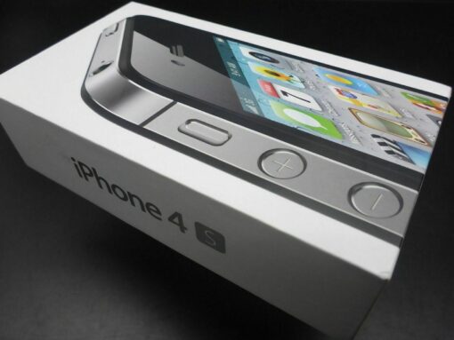nur VERPACKUNG für iPhone 4S 16GB black *ohne iPhone* Box Schachtel Karton Apple