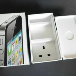 nur VERPACKUNG für iPhone 4S 16GB schwarz *ohne iPhone* Box Schachtel Karton GB