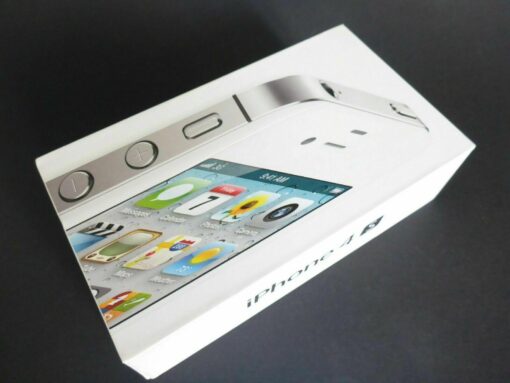 nur VERPACKUNG für iPhone 4S 16GB weiß *ohne iPhone* Box Schachtel Karton Apple