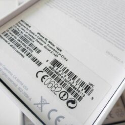 nur VERPACKUNG für iPhone 4S 16GB weiß *ohne iPhone* Box Schachtel Karton Apple