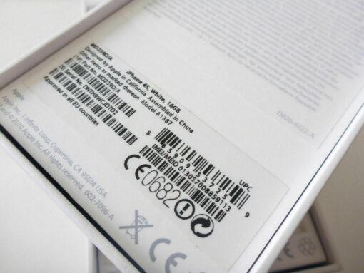 nur VERPACKUNG für iPhone 4S 16GB weiß *ohne iPhone* Box Schachtel Karton Apple – Bild 8