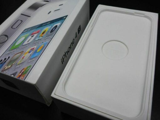 nur VERPACKUNG für iPhone 4S 16GB weiß *ohne iPhone* Box Schachtel Karton Apple – Bild 3