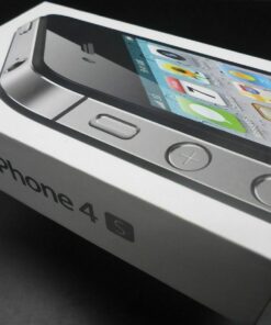 nur VERPACKUNG für iPhone 4S 32GB schwarz * ohne iPhone * Box Schachtel Karton