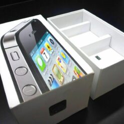 nur VERPACKUNG für iPhone 4S 64GB schwarz * ohne iPhone * Box Schachtel Karton