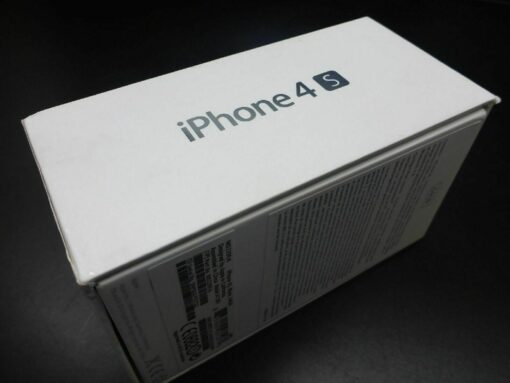 nur VERPACKUNG für iPhone 4S 64GB schwarz * ohne iPhone * Box Schachtel Karton – Bild 5