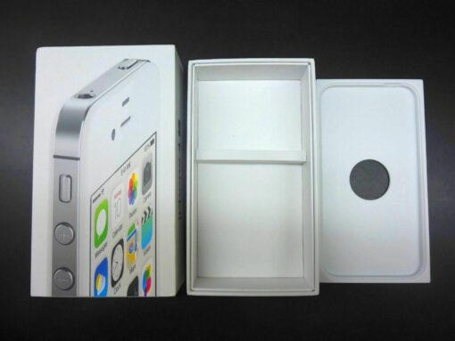 nur VERPACKUNG für iPhone 4S 8GB weiß *ohne iPhone* Box Schachtel Karton Apple