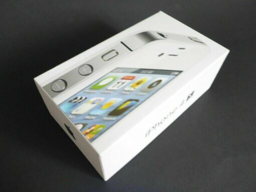 nur VERPACKUNG für iPhone 4S BLANKO *ohne iPhone* Box Schachtel Karton Apple