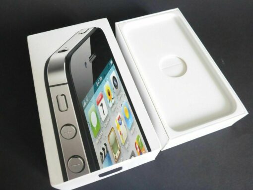 nur VERPACKUNG für iPhone 4S BLANKO schwarz * ohne iPhone * Box Schachtel Karton – Bild 4