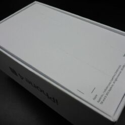 nur VERPACKUNG für iPhone 4S BLANKO schwarz ** ohne iPhone ** Box Schachtel OVP