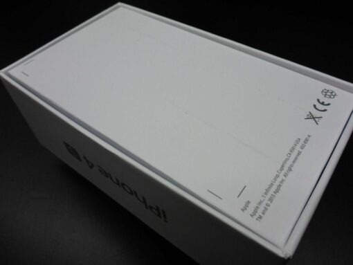 nur VERPACKUNG für iPhone 4S BLANKO schwarz ** ohne iPhone ** Box Schachtel OVP – Bild 3