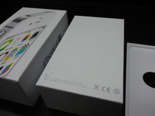 nur VERPACKUNG für iPhone 4S BLANKO weiß ** ohne iPhone ** Box Schachtel OVP – Bild 4