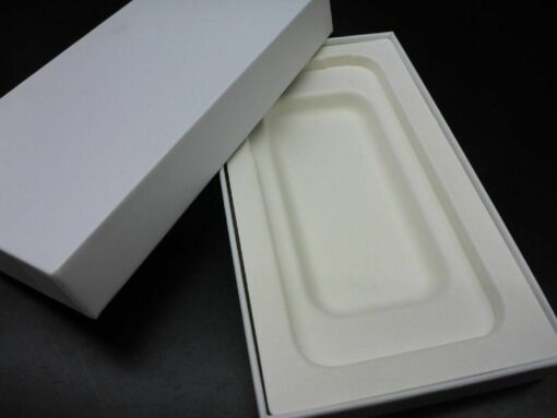 nur VERPACKUNG für iPhone 5 5S Slimbox *ohne iPhone* weiße Box Schachtel Karton – Bild 4