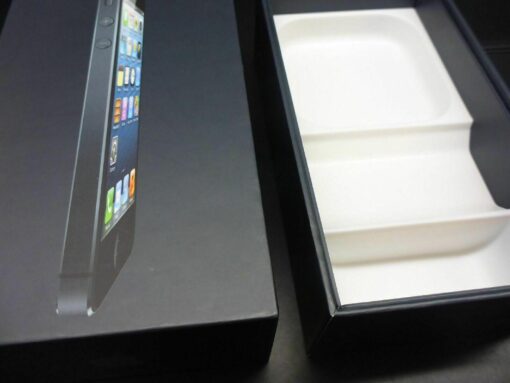 nur VERPACKUNG für iPhone 5 BLACK 32GB *ohne iPhone* Box Schachtel APPLE 86 – Bild 3