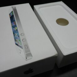 nur VERPACKUNG für iPhone 5 weiß 16GB * ohne iPhone * Box Schachtel APPLE MD300