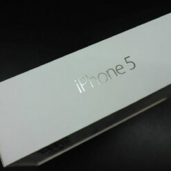 nur VERPACKUNG für iPhone 5 weiß 16GB * ohne iPhone * Box Schachtel APPLE MD300
