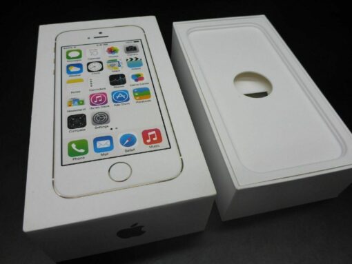 nur VERPACKUNG für iPhone 5S GOLD weiß 32GB * ohne iPhone * Box Schachtel APPLE