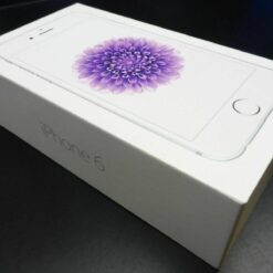 nur VERPACKUNG für iPhone 6 SILVER 16GB BLANKO *ohne iPhone* Box Schachtel APPLE