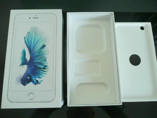 nur VERPACKUNG für iPhone 6S PLUS SILBER 16GB * no iPhone * Box Schachtel APPLE