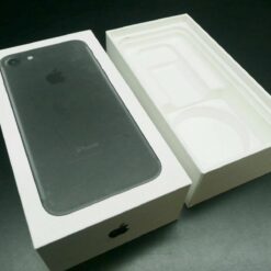 nur VERPACKUNG für iPhone 7 BLACK 32GB *ohne iPhone* Box Schachtel APPLE Karton