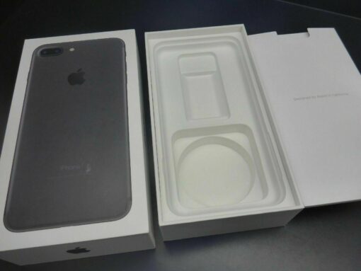 nur VERPACKUNG für iPhone 7 PLUS black 32GB *no iPhone* Box Schachtel APPLE