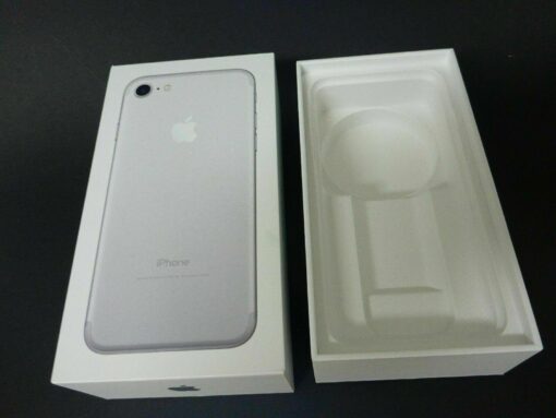 nur VERPACKUNG für iPhone 7 SILBER 32GB * ohne iPhone * Box Schachtel APPLE
