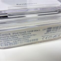 nur VERPACKUNG für iPod touch 5G 32GB black*no iPod* Box Schachtel Apple MD723FD