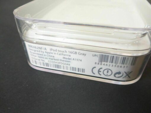 nur VERPACKUNG für iPod touch 6G 16GB Gray *no iPod* Box Schachtel Apple MKH62NF – Bild 3