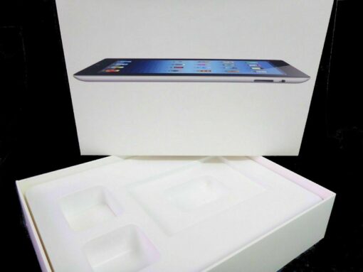 nur VERPACKUNG iPad 3 Wi-Fi 16GB BLACK *ohne iPad* Box Schachtel Apple MC705FD/A