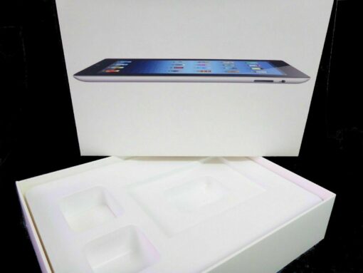 nur VERPACKUNG iPad 3 Wi-Fi 4G 16GB BLACK *ohne iPad* Box Schachtel Apple MD366