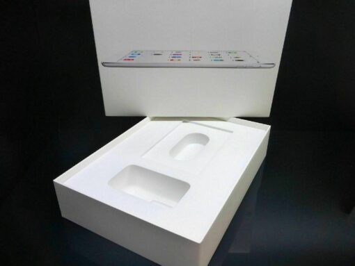 nur VERPACKUNG iPad AIR 1 Wi-Fi 32GB CELL silber *ohne iPad* Box Schachtel Apple