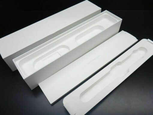 nur Verpackung für Apple iWatch 1 42mm silver Alu *no Uhr* BOX Schachtel Karton