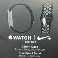 nur Verpackung für Apple iWatch 2 42mm Gray NIKE *ohne Uhr* BOX Schachtel OVP